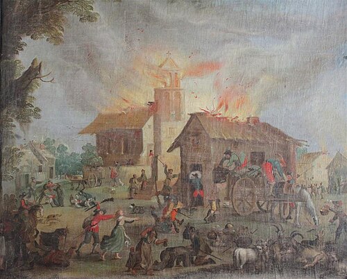 Plundering, 1650, 