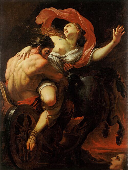 L’Enlèvement de Proserpine, 1650, 