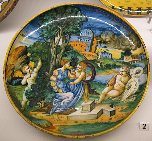 Venus and Amor, 1550, 
