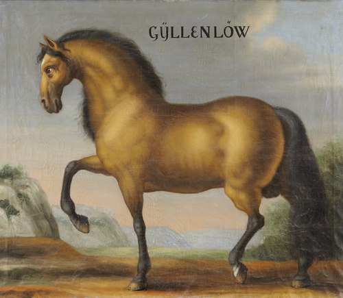 Hästporträtt, Gÿllenlöw, 1650, 