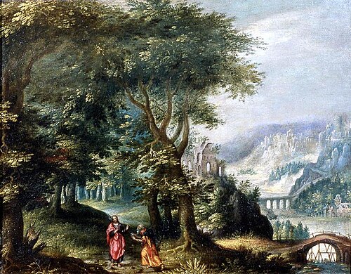 La tentation du Christ, 1612, 