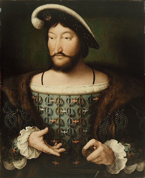 Portrait of Francis I (1494-1547), 1534, 
