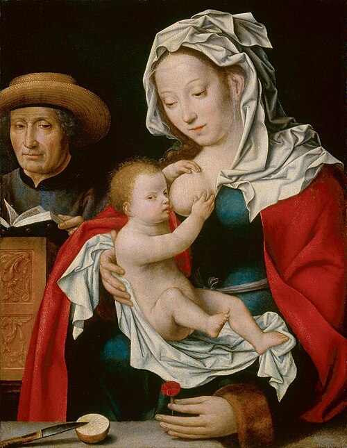 Virgin and child, 1517, 