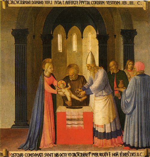 circoncision de Jésus, 1450, 