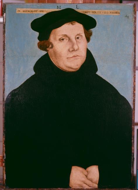 Portrait of Martin Luther, 1530, 