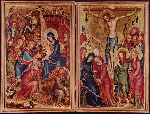 Bargello diptych, 1380, 
