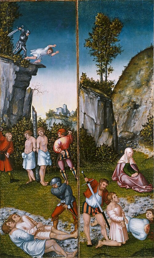 The Martyrdom of the seven sons of St Felicity, 1532, 
