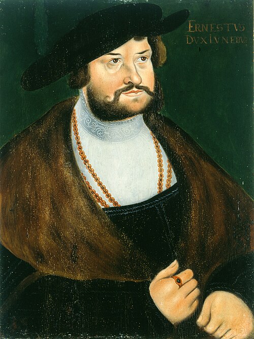 Duke Ernst I of Braunschweig-Lüneburg, 1560, 