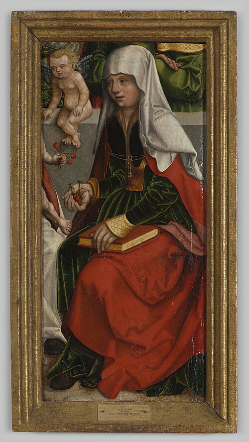 St Anne (fragment of Holy Kindship), 1510, 