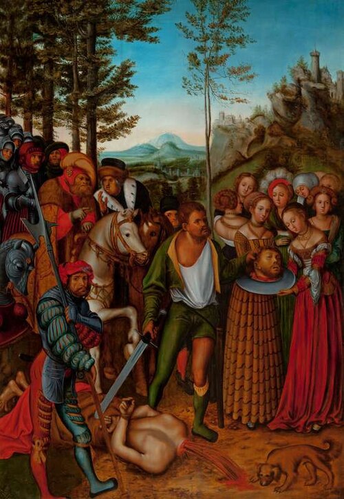 The Beheading of St John the Baptist, 1612, 