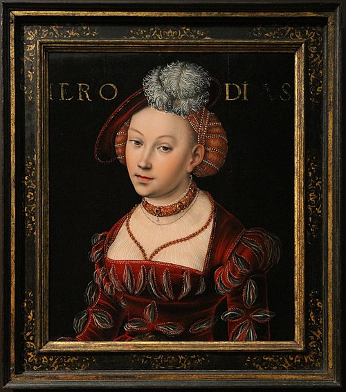 Salome (fragment), 1530, 