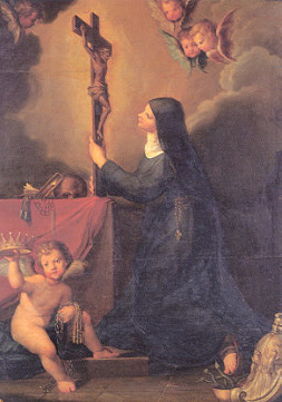Beata Serafina in preghiera, 1750, 