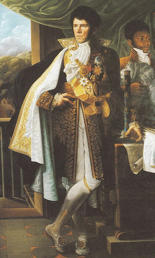 Graaf Dumonceau met keten van de Orde van de Unie, 1808, 