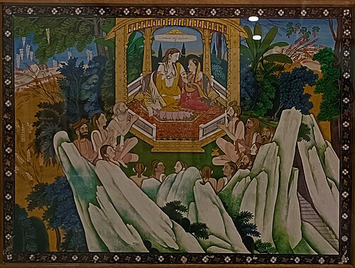 Devotees paying Homage of Shiva and Parvati, 1800, 