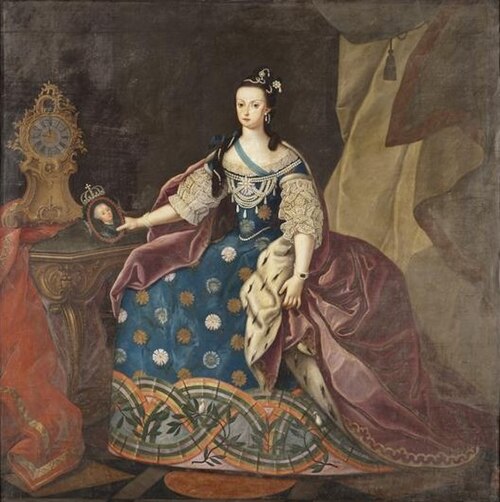 Retrato de D. Maria I, 1760, 