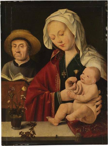 Holy Family (Joos van Cleve), 1524, 