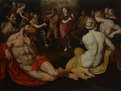 The judgement of Midas, 1570, 