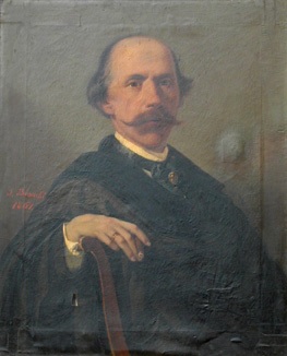 Self-portrait, 1861, 