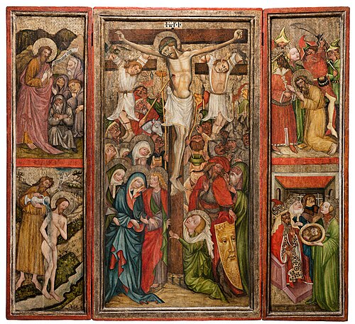 The Altarpiece from Zátoň, , 
