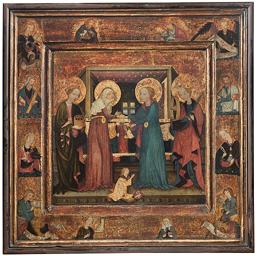 The Visitation of the Virgin Mary called of Švamberk, , 