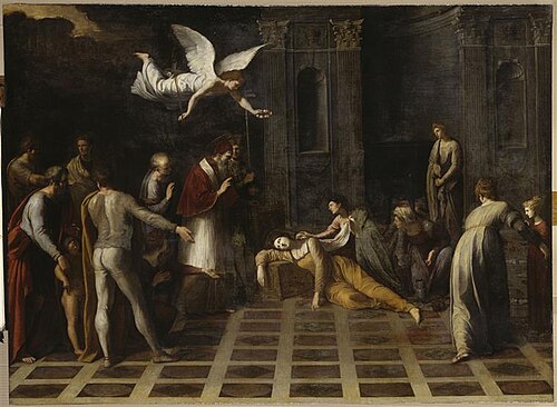 Le Martyre de sainte Cécile, 1620, 