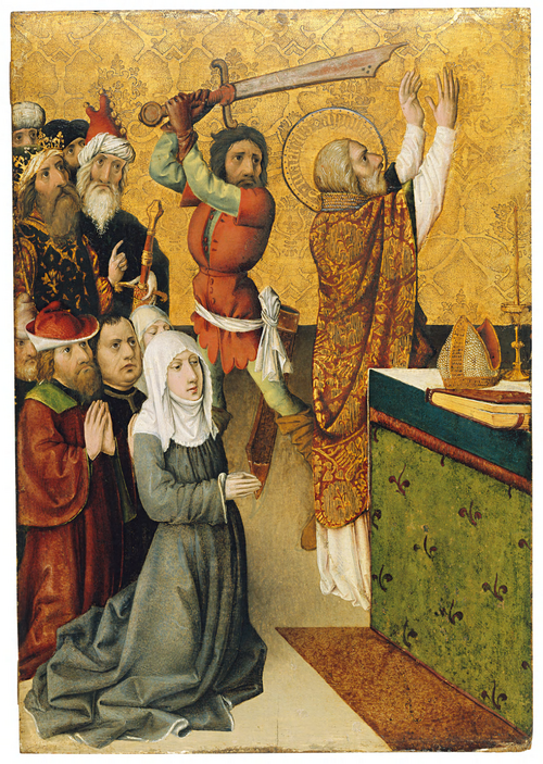 Le Martyre de Saint Mathieu, 1450, 