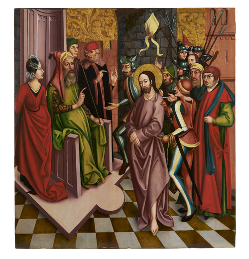 Le Christ devant Pilate, 1490, 