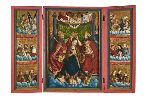 Retable du Couronnement de la Vierge, 1520, 