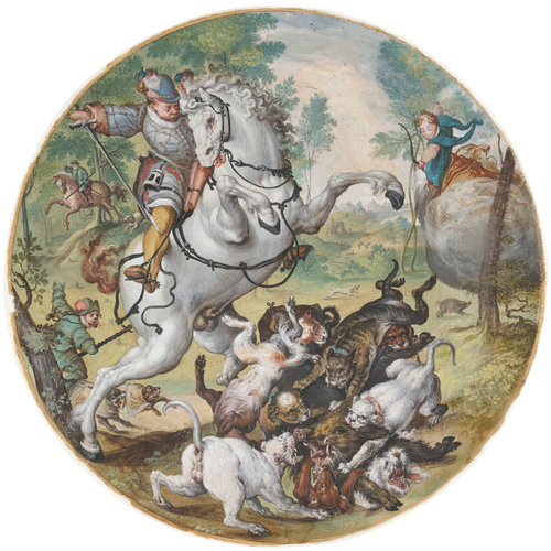 Chasse au sanglier, 1607, 
