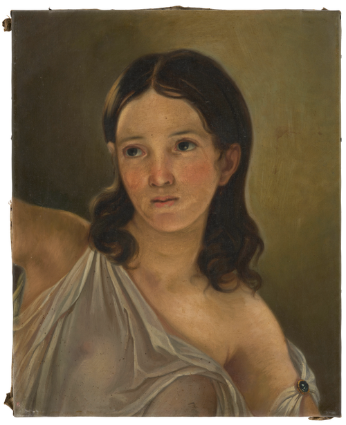 Buste d’une jeune fille, 1900, 