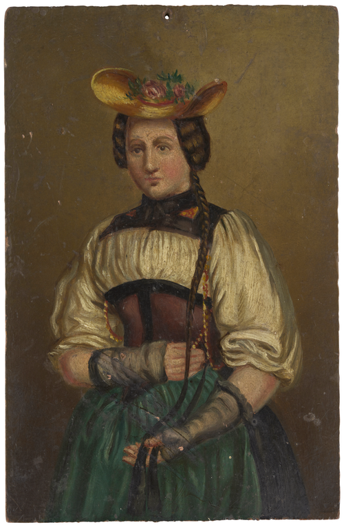 Portrait d’une jeune bourgeoise de Neustadt, 1825, 