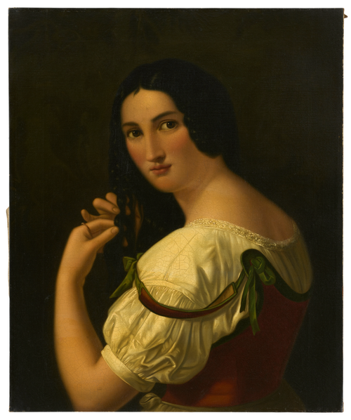 Portrait d'une jeune femme, 1829, 