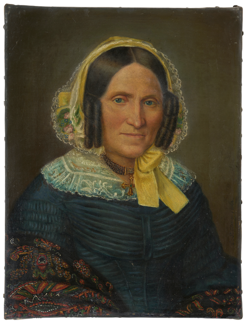 Portrait d’une vieille dame, 1844, 