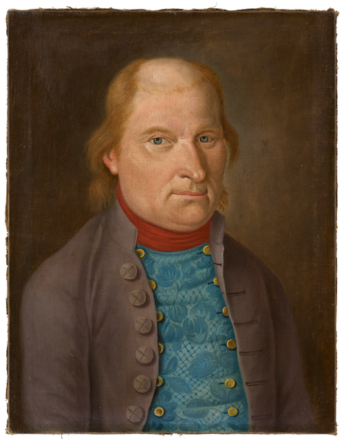 Porträt eines Herrn mit rötlichem Haar, 1846, 