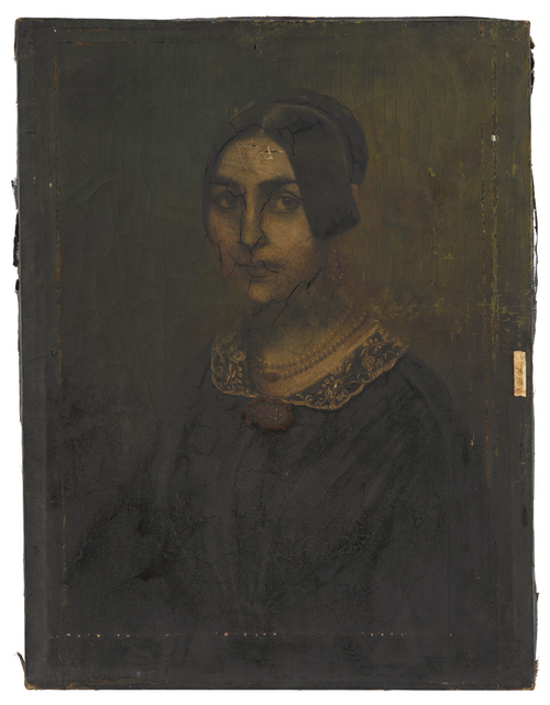 Brustbild einer jungen Frau, 1849, 