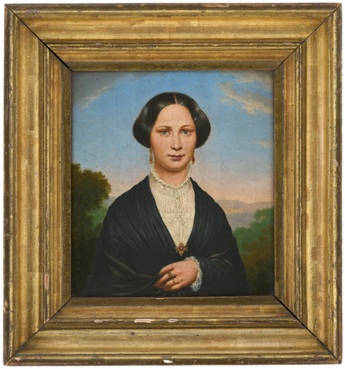 Portrait de Frederike Feldt, née Eichenberg, Berlin, 1850, 