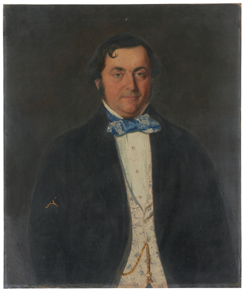Portrait d’homme, 1855, 