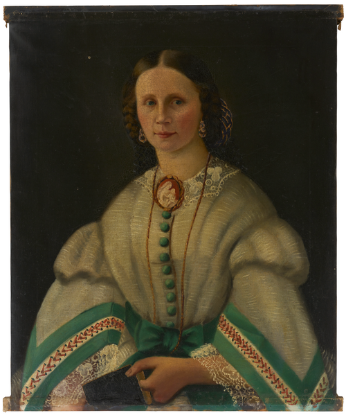Portrait de dame, 1855, 