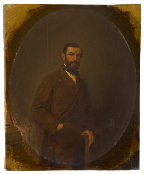 Bildnis des Nikolaus Tritscheller, 1860, 