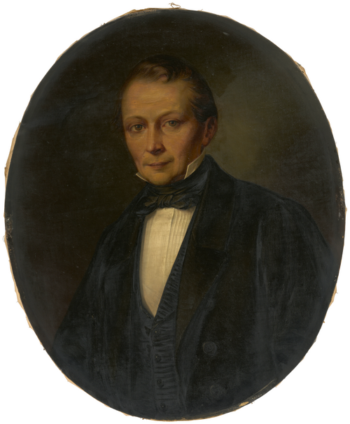 Portrait de Joseph Alexander Krebs III, 1860, 