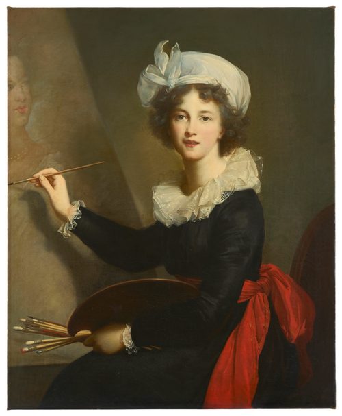 Copie de l’autoportrait de la peintre Louise Vigée Le Brun, 1866, 