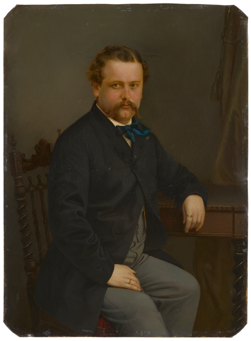 Ferdinand Kopp (né la 12.02.1848), garde forestier en chef, 1870, 