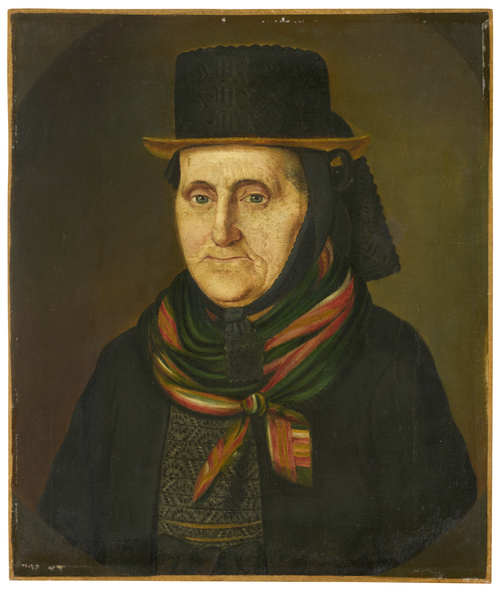 Portrait en buste d’Agatha Duffner, née Dorer (1766-1842), 1872, 