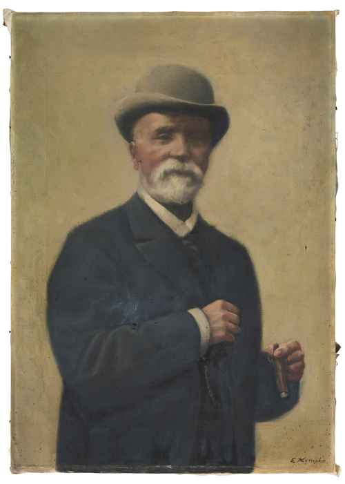 Herrenporträt Major Werner, 1887, 