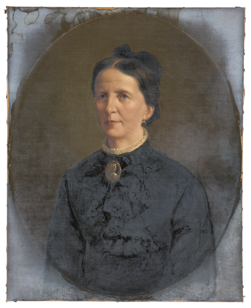 Bildnis der Bernardine Fath, geb. Kleiser, 1888, 