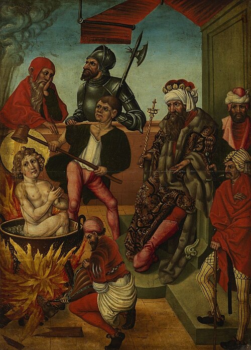Martyrdom of John the Evangelist, 1512, 