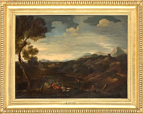 Paysage historique, 1660, 