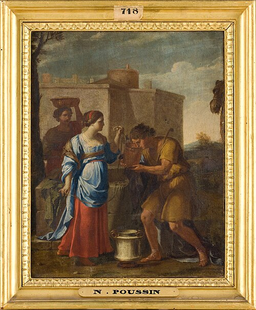 Rébecca et Éliézer, 1670, 