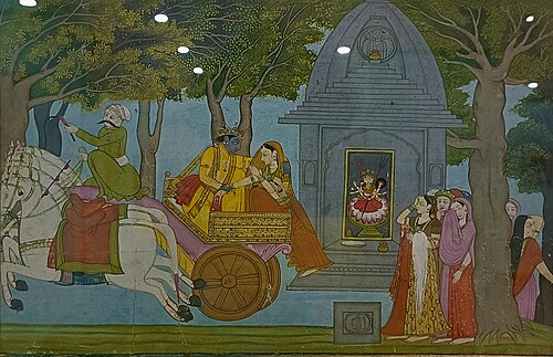 The elopment of Rukmani, 1800, 