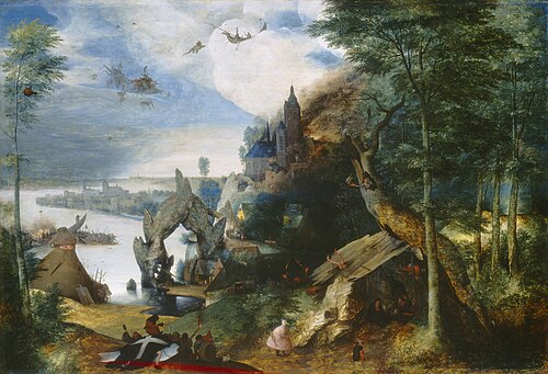 La Tentation de saint Antoine, 1550, 